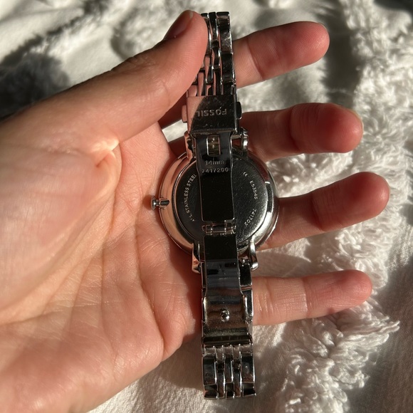 Fossil Silver Watch - Picture 4 of 8